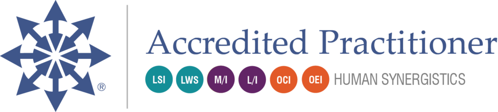 Human Synergistics Accredited Practitioner certification logo.