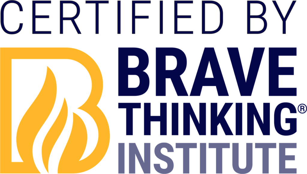 Certified by Brave Thinking Institute professional certification logo